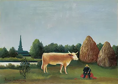 Scene in Bagneux on the Outskirts of Paris Henri Rousseau